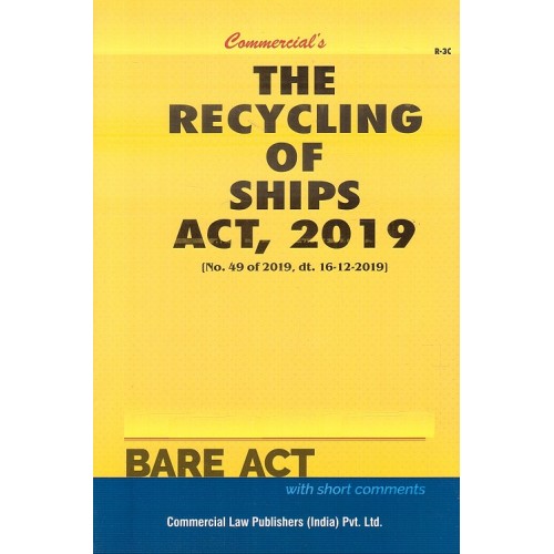 Commercial's The Recycling of Ships Act, 2019 Bare Act